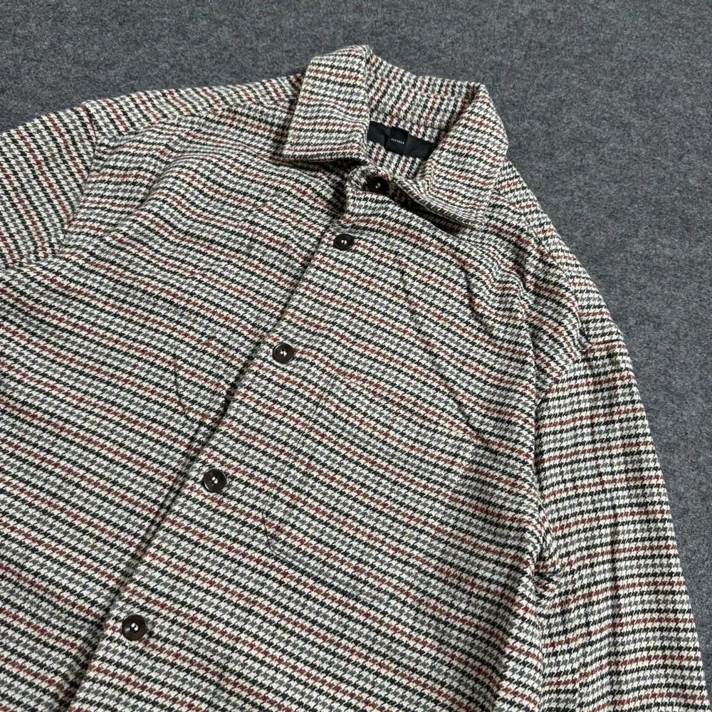 Banana Republic BR‎ Mens Herringbone Heavyweight Flannel Button Shirt Size S